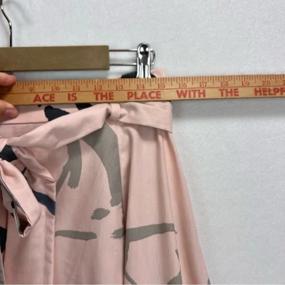 KOWTOW Audition Skirt Dancer Size M (8) Pale Pink Abstract Print Art to Wear - Picture 9 of 15